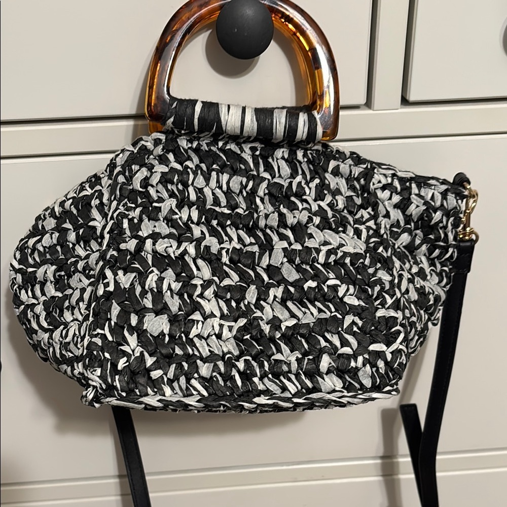Banana Republic Raffia Handbag